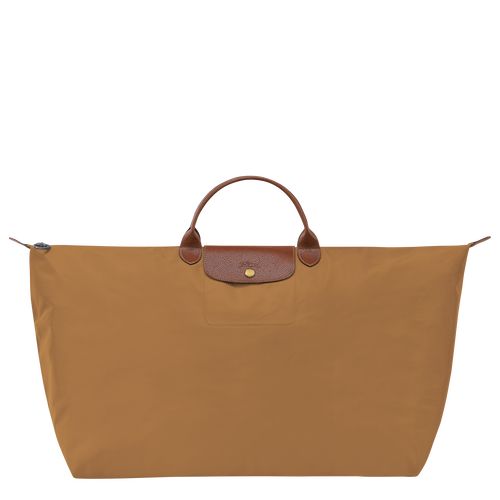 Longchamp Le Pliage Original M Recycled canvas Reiseveske Herre Fawn | NOXY7208