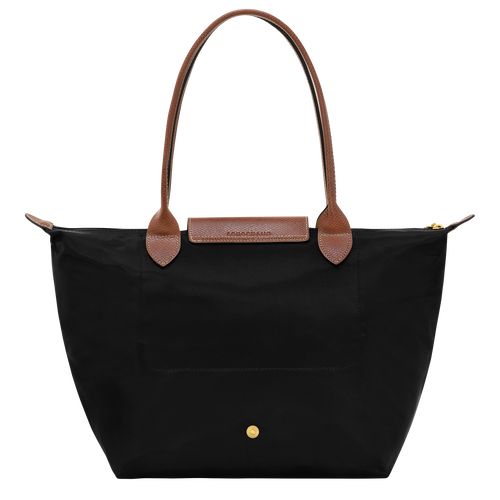 Longchamp Le Pliage Original M Tote Recycled canvas Skulderveske Dame Svarte | NOPJ8798