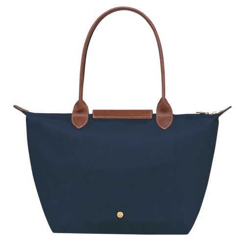 Longchamp Le Pliage Original M Tote Recycled canvas Skulderveske Dame Marineblå | NOOK8797