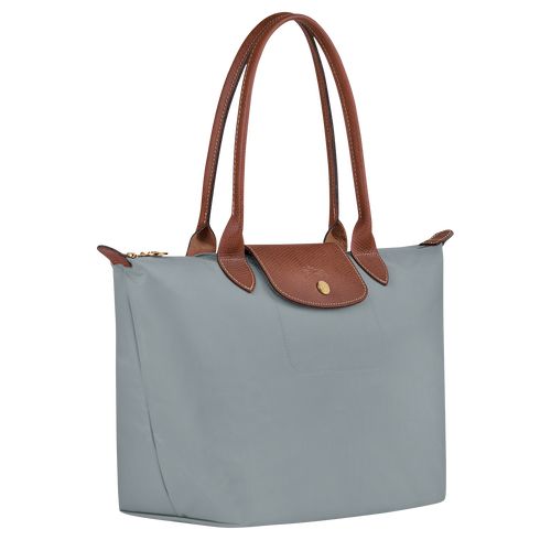 Longchamp Le Pliage Original M Tote Recycled canvas Skulderveske Dame Steel | NOUZ8795