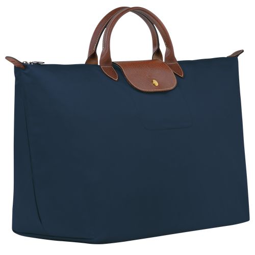 Longchamp Le Pliage Original S Recycled canvas Reiseveske Herre Marineblå | NOAH7218