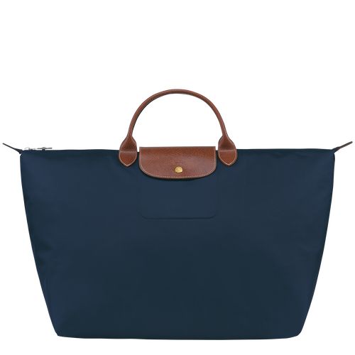 Longchamp Le Pliage Original S Recycled canvas Reiseveske Herre Marineblå | NOAH7218