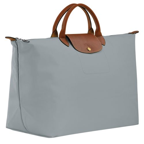 Longchamp Le Pliage Original S Recycled canvas Reiseveske Herre Steel | NODF7216