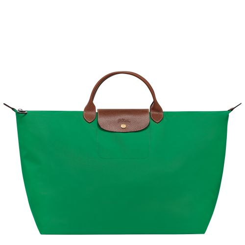 Longchamp Le Pliage Original S Recycled canvas Reiseveske Herre Grønn | NOHA7213