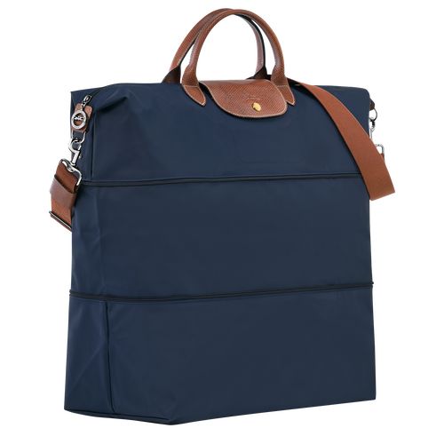 Longchamp Le Pliage Original expandable Recycled canvas Reiseveske Herre Marineblå | NONW7204