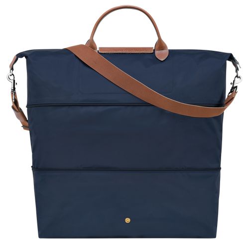 Longchamp Le Pliage Original expandable Recycled canvas Reiseveske Herre Marineblå | NONW7204