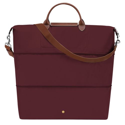 Longchamp Le Pliage Original expandable Recycled canvas Reiseveske Herre Burgunder | NONW7201