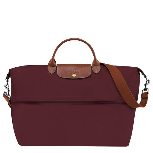 Longchamp Le Pliage Original expandable Recycled canvas Reiseveske Herre Burgunder | NONW7201