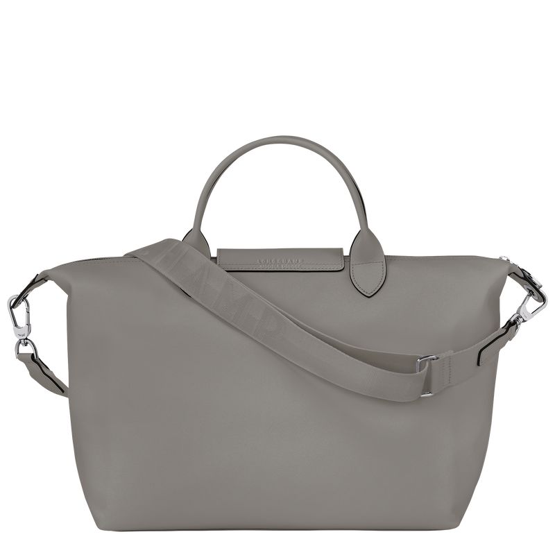 Longchamp Le Pliage Xtra L Leather Håndveske Herre Turtledove | NOIL7481