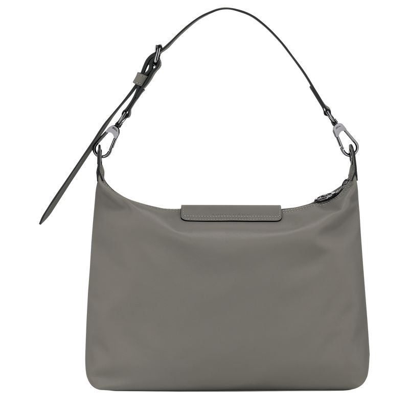 Longchamp Le Pliage Xtra M Hobo Leather Skulderveske Dame Turtledove | NOTC8888