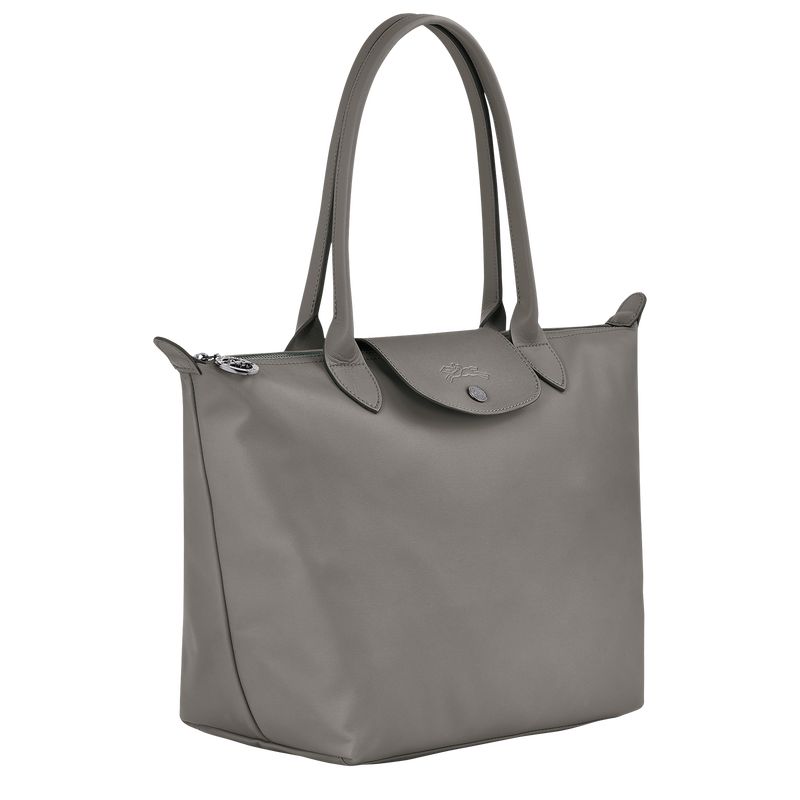 Longchamp Le Pliage Xtra M Tote Leather Skulderveske Dame Turtledove | NOYX8846