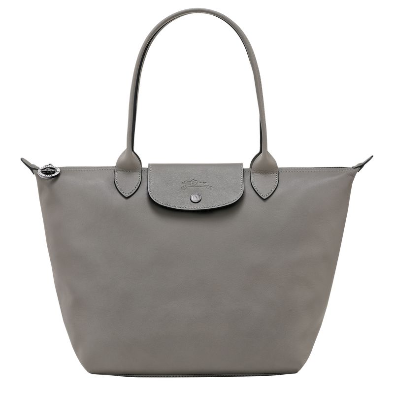 Longchamp Le Pliage Xtra M Tote Leather Skulderveske Dame Turtledove | NOYX8846