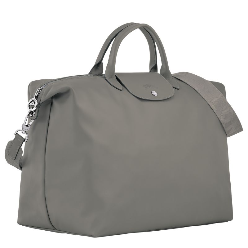 Longchamp Le Pliage Xtra S Leather Reiseveske Herre Turtledove | NOYX7223