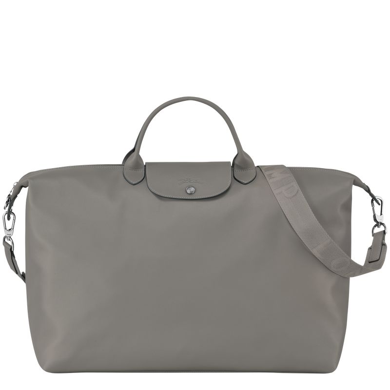 Longchamp Le Pliage Xtra S Leather Reiseveske Herre Turtledove | NOYX7223