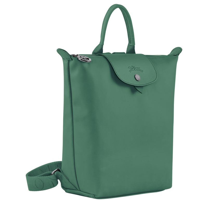 Longchamp Le Pliage Xtra S Leather Ryggsekker Herre Sage | NOJP7557