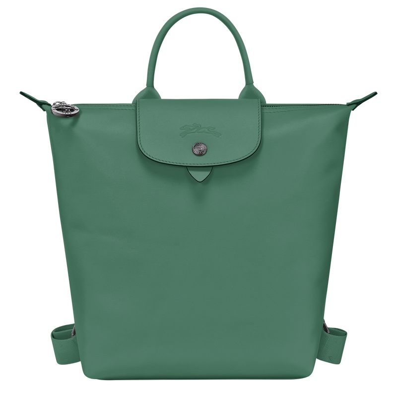 Longchamp Le Pliage Xtra S Leather Ryggsekker Herre Sage | NOJP7557