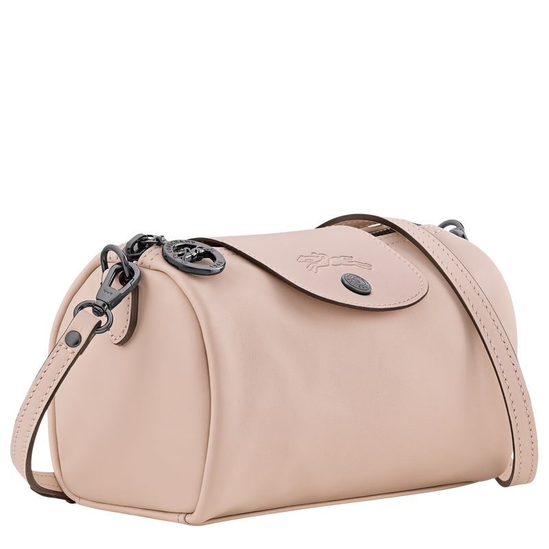 Longchamp Le Pliage Xtra XS Crossbody Leather Mini Vesker Dame Nude | NOGS9294