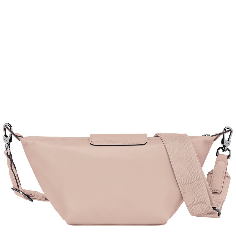 Longchamp Le Pliage Xtra XS Crossbody Leather Mini Vesker Dame Nude | NOWN9362