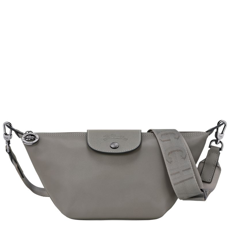 Longchamp Le Pliage Xtra XS Crossbody Leather Skulderveske Dame Turtledove | NOEB8838