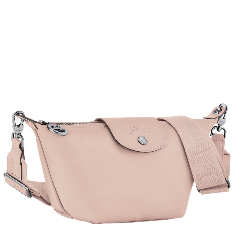 Longchamp Le Pliage Xtra XS Crossbody Leather Skulderveske Dame Nude | NOTC8836