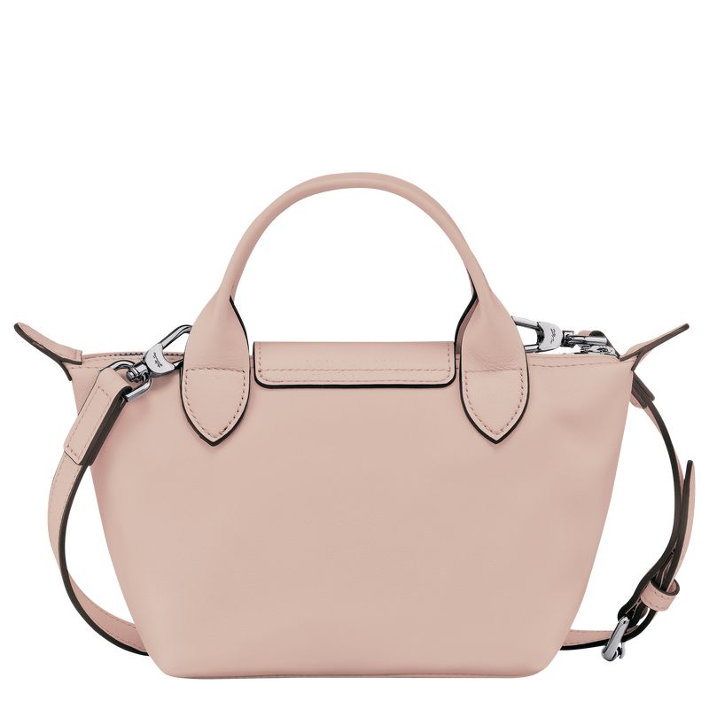 Longchamp Le Pliage Xtra XS Handbag Leather Mini Vesker Dame Nude | NORV9305