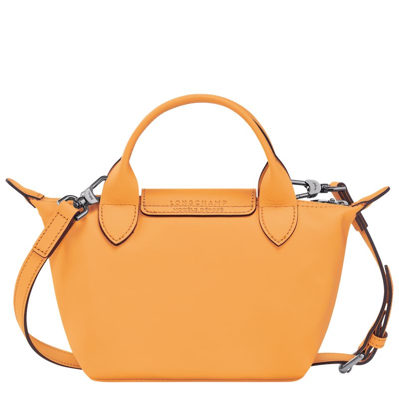 Longchamp Le Pliage Xtra XS Handbag Leather Mini Vesker Dame Aprikos | NOUZ9302