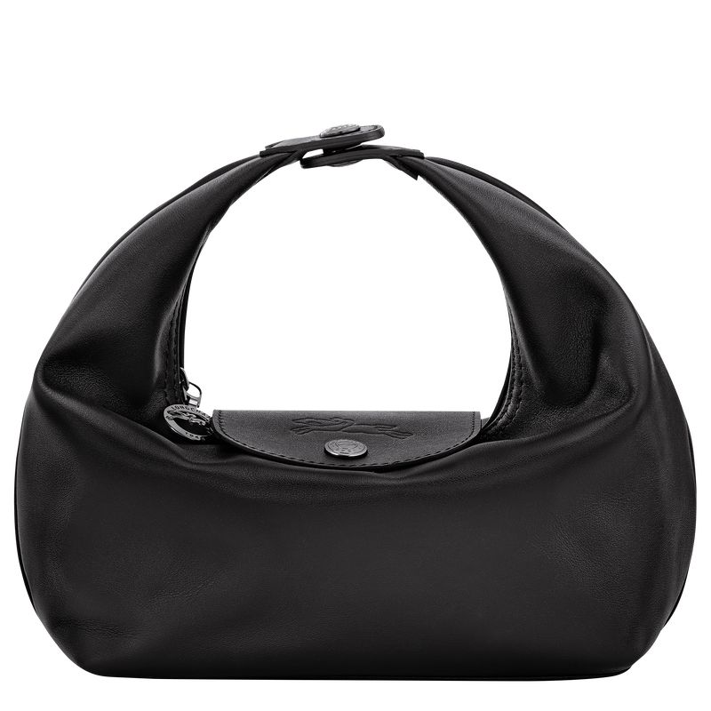 Longchamp Le Pliage Xtra XS Handbag Leather Mini Vesker Dame Svarte | NOXY9288