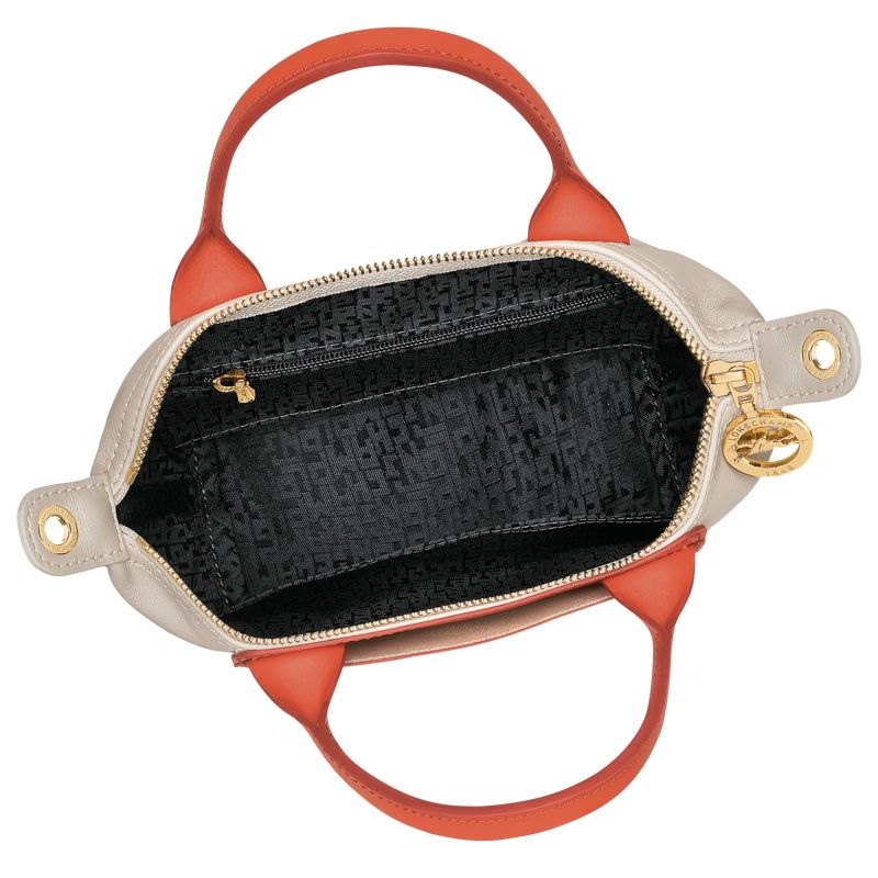 Longchamp Le Pliage Xtra XS Handbag Leather Mini Vesker Dame Paprika | NOVR9390