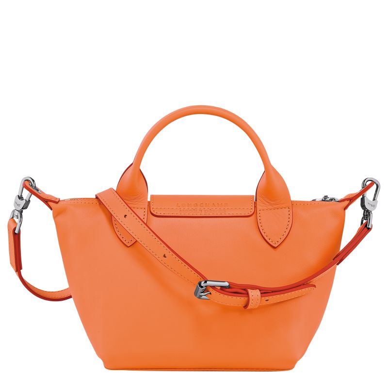 Longchamp Le Pliage Xtra XS Handbag Leather Mini Vesker Dame Oransje | NOMQ9387