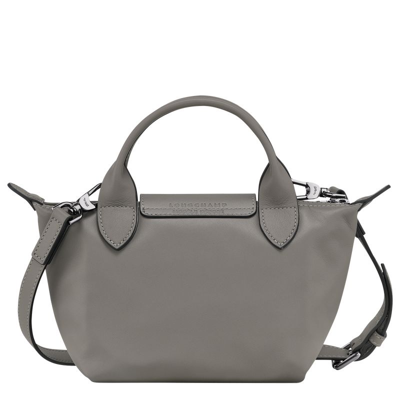 Longchamp Le Pliage Xtra XS Handbag Leather Mini Vesker Dame Turtledove | NOWN9307