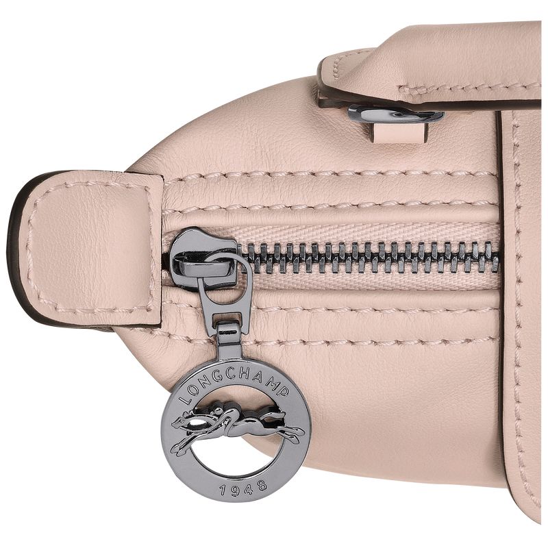 Longchamp Le Pliage Xtra XS Pouch Leather Mini Vesker Dame Nude | NOPJ9299