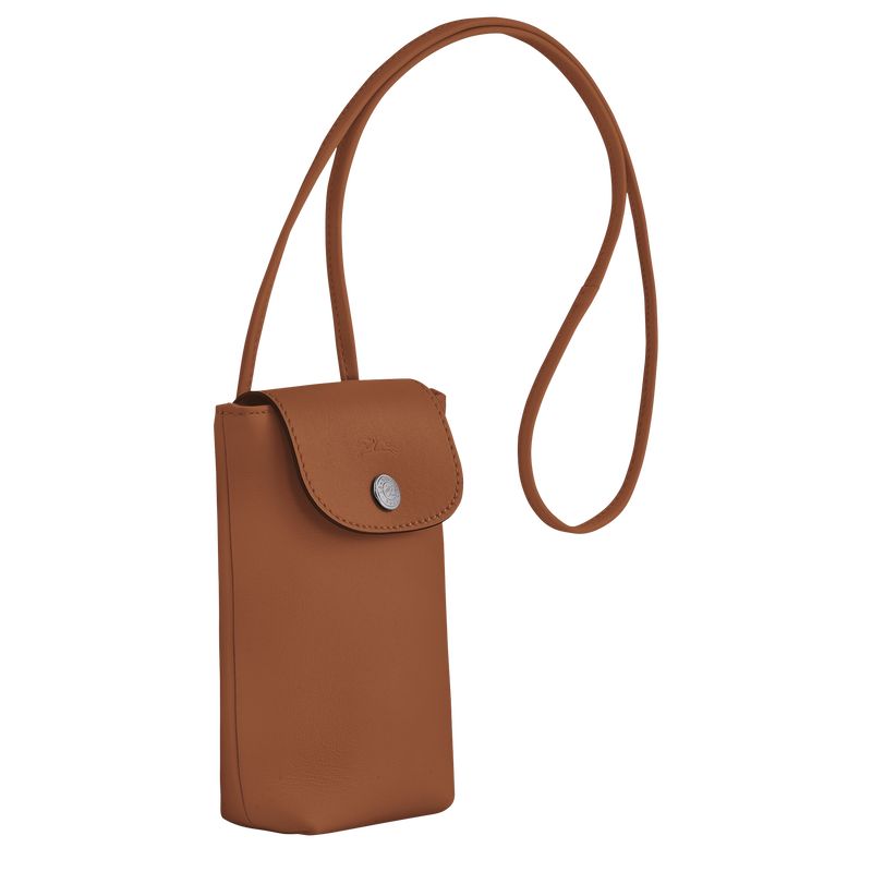 Longchamp Le Pliage Xtra with leather lace Deksel Herre Cognac | NOIL7429