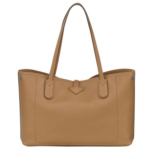 Longchamp Le Roseau Essential L Tote Leather Skulderveske Dame Fawn | NOCT8819