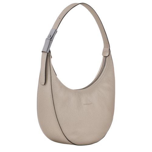 Longchamp Le Roseau Essential M Hobo Leather Skulderveske Dame Clay | NOTC8784