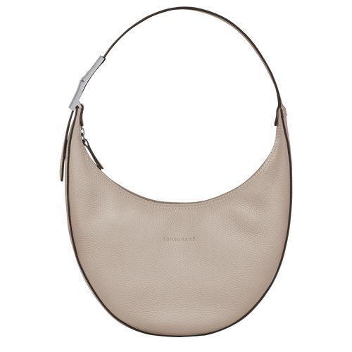 Longchamp Le Roseau Essential M Hobo Leather Skulderveske Dame Clay | NOTC8784