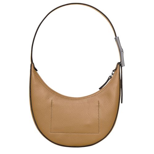 Longchamp Le Roseau Essential S Hobo Leather Skulderveske Dame Fawn | NOJP8824