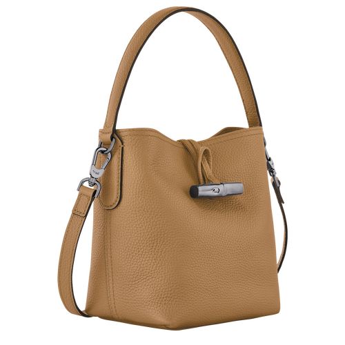 Longchamp Le Roseau Essential XS Bucket Leather Crossbody Veske Dame Fawn | NOIL8937