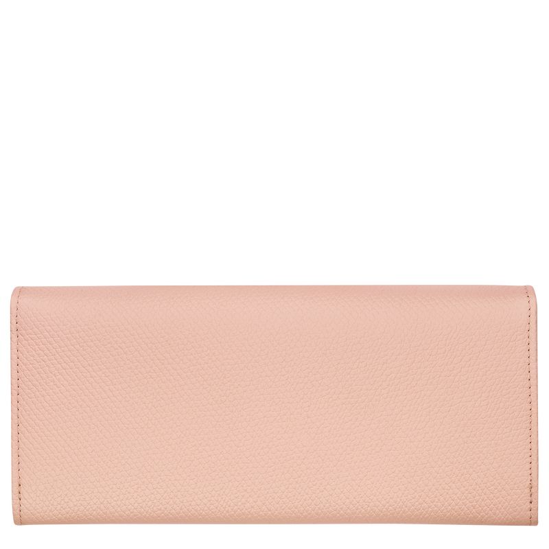 Longchamp Le Roseau Flap Leather Lommebok Dame Ballerina | NOVR8551