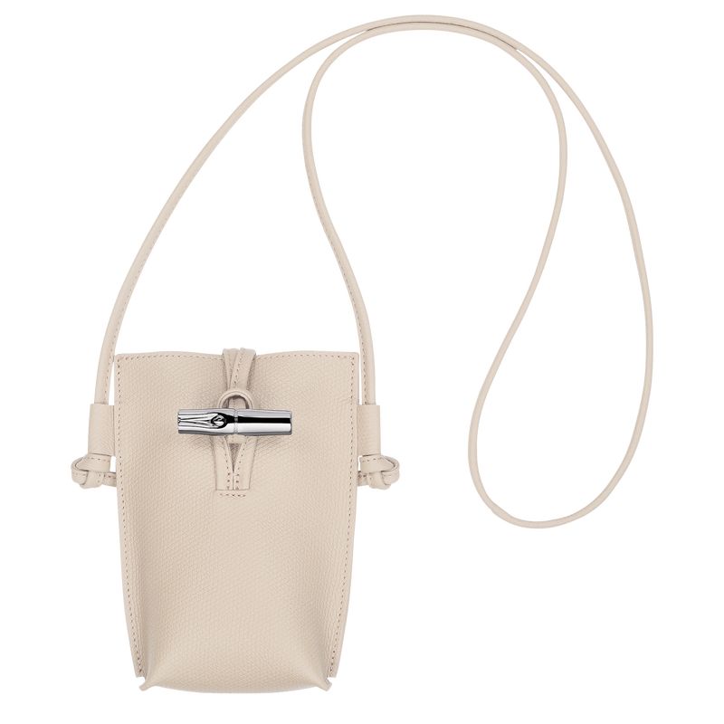 Longchamp Le Roseau Leather Deksel Dame Paper | NOCT8611