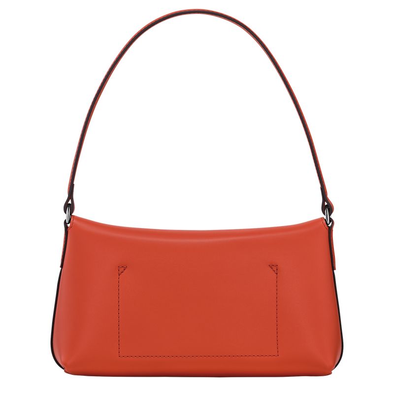 Longchamp Le Roseau S Hobo Leather Skulderveske Dame Paprika | NOJP8876