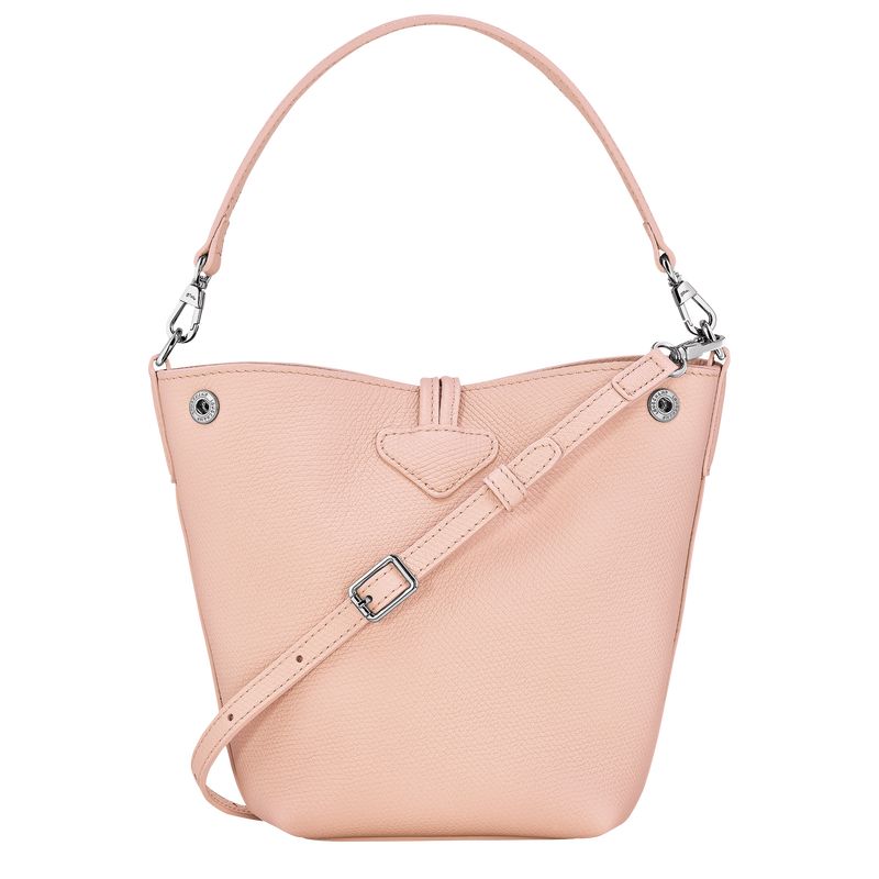 Longchamp Le Roseau XS Bucket Leather Crossbody Veske Dame Ballerina | NOEB8947