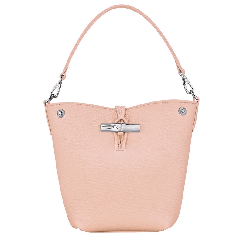 Longchamp Le Roseau XS Bucket Leather Crossbody Veske Dame Ballerina | NOEB8947