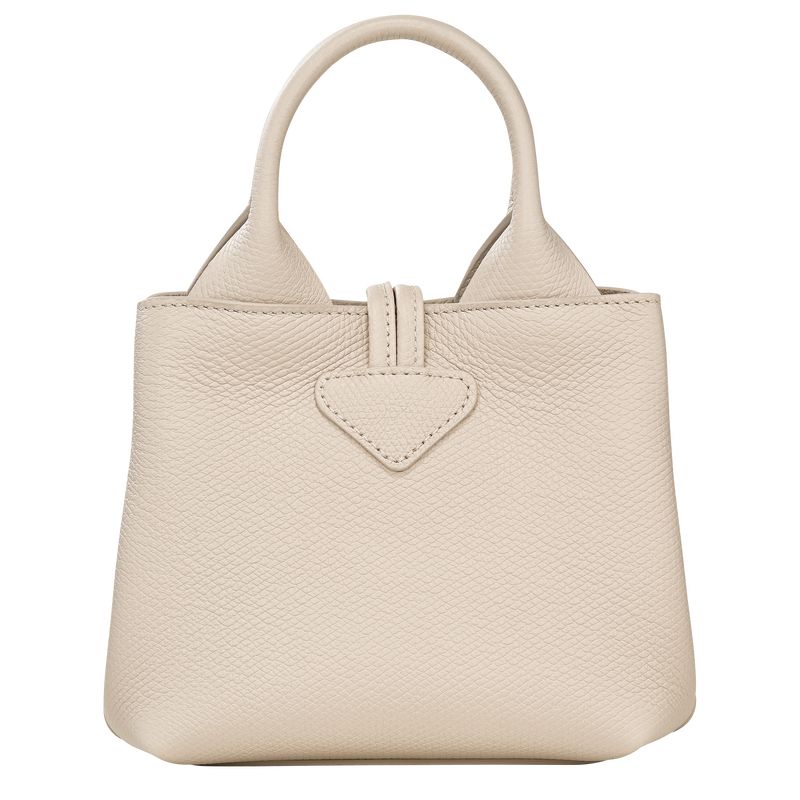 Longchamp Le Roseau XS Handbag Leather Mini Vesker Dame Paper | NOXY9329