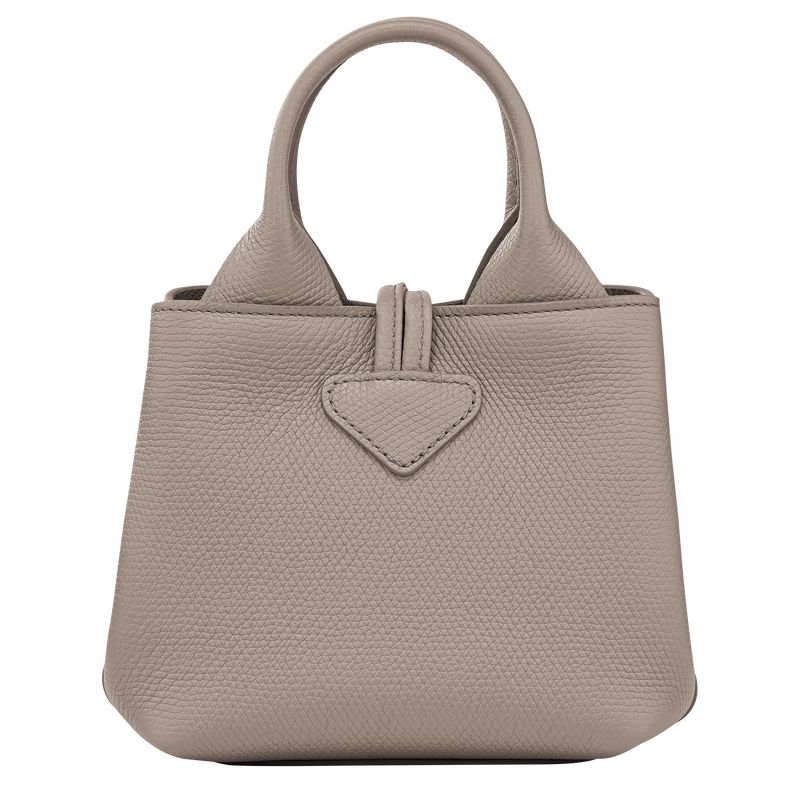 Longchamp Le Roseau XS Handbag Leather Mini Vesker Dame Clay | NOJP9325