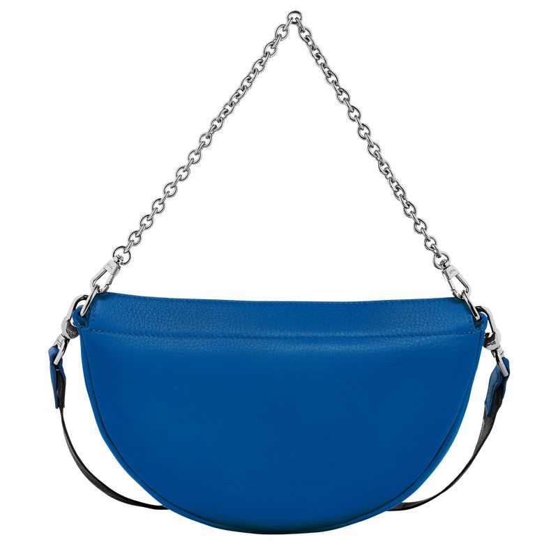 Longchamp Smile S Crossbody Leather Skulderveske Dame Blå | NOXY8872