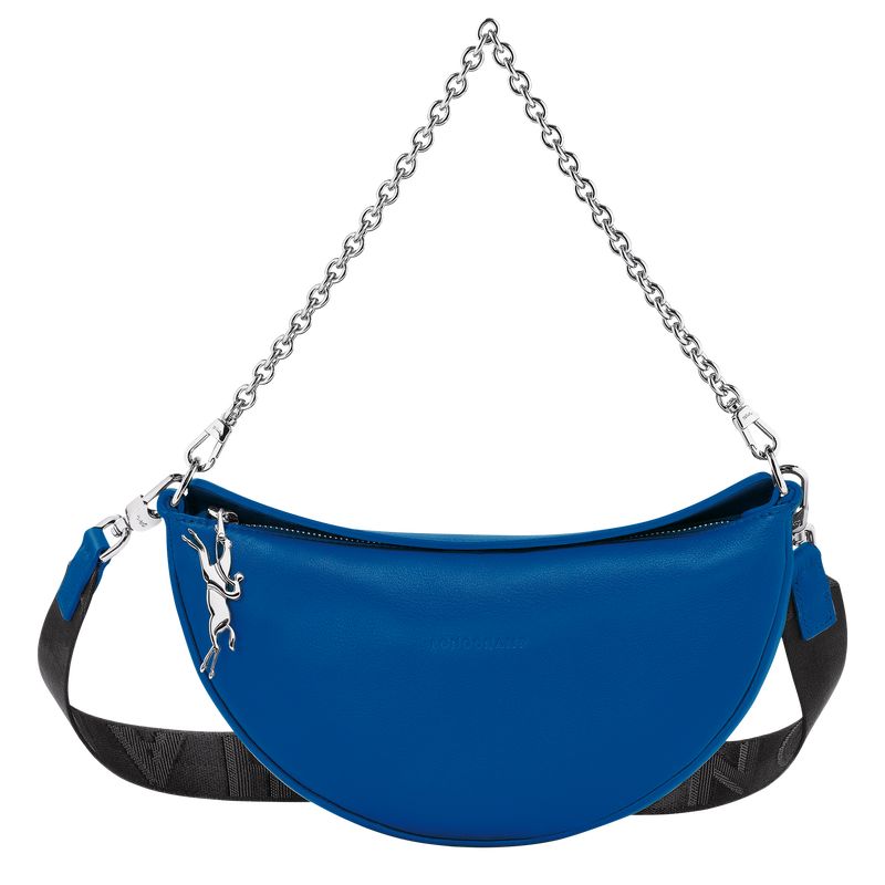 Longchamp Smile S Crossbody Leather Skulderveske Dame Blå | NOXY8872