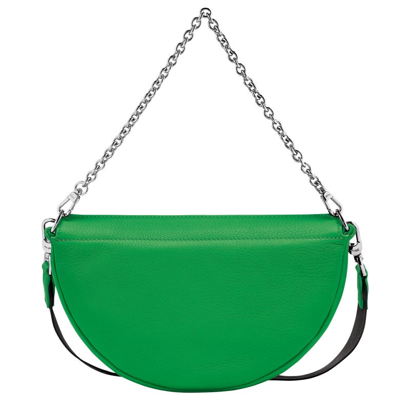 Longchamp Smile S Crossbody Leather Skulderveske Dame Lawn | NOCT8871