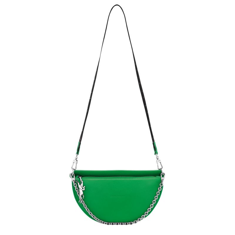 Longchamp Smile S Crossbody Leather Skulderveske Dame Lawn | NOCT8871