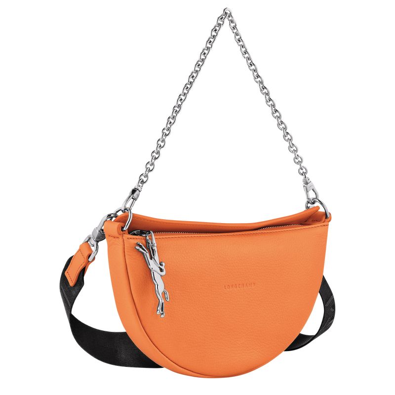 Longchamp Smile S Crossbody Leather Skulderveske Dame Oransje | NOBE8869