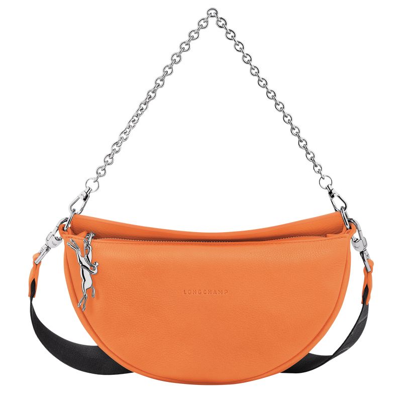 Longchamp Smile S Crossbody Leather Skulderveske Dame Oransje | NOBE8869